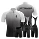 Lightning Lightning Gradient Cycling Suit Men's Summer Cycling Suit Breathable Sports Mountain Bike Cycling Windproof Vest 1 L