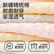 棉奇熊婴儿长筒袜夏季薄款宝宝夏天纯棉无骨防蚊袜新生儿透气网眼袜3双 B1047男宝组-3双装 【透气网眼】 0-6月 建议脚长7-9cm