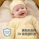 Babyprints newborn onesie 2 pack baby cotton underwear thin four-season climbing suit soft baby harp blue 52