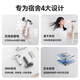 VVU&CCO rechargeable wireless hair dryer hair dryer student dormitory hot and cold hair drying portable type-c rechargeable high-speed hair dryer art joint examination pearl white top configuration 27000 battery cells/100 gears/unplugged electric hot air
