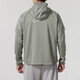 耐克（NIKE）外套男装2025夏季新款运动服跑步训练时尚梭织连帽男士夹克 FZ1112-053灰绿 M