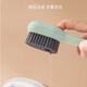 Brosse à chaussures multifonction lavage à chaussures brosses de lavage ménage à poils à poils à poils à poils à poils doux ne endommage pas les chaussures d'autres accessoires de chaussures [2 paquets] couleur aléatoire