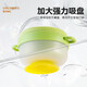 Maojin 304 Table de table à manger en acier inoxydable bébé Bol de nourriture supplémentaire Température constante d'eau isolant Bol bébé bébé et enfant bol Qin Green 304 Enfants Bol de nourriture supplémentaire [bol simple]