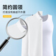 Heilan House Vest Men's Pure Cotton Men's Vest 100% Cotton Undershirt Men's Loose Large Size Old Man's Shirt Bottoming Vest Men's Warm 100% Cotton-White/White (2 Pack) XL -175/100(130-150Jin[Jin equal to 0.5 kg])