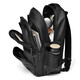 Sac à dos pour les entreprises pour hommes faisant un sac à dos pour le sac d'ordinateur portable du sac de voyage de grande capacité pour femmes 15.6 Étudiantbag étudiant Black [STRAP RENFORCEMENTS + TISSAUX IMPHERPORT]