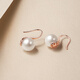 Saturday Fu S925 silver pearl earrings girl birthday gift X0911988 pair