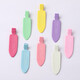 Ins style macaron color seamless hairpin girl bangs side clip student girl hairpin glossy hairpin hair accessories macaron color hairpin mixed color 3 pieces TS69