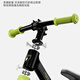 Lecocolecoco children's balance bike without pedals for boys and girls 2-3-6 years old scooter C-runX2 scooter 12 inch brushed silver