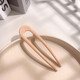 Retro simple U-shaped hairpin for women, gentle temperament, ball hairpin, 2025 new high-end hairpin headwear, U-shaped hairpin-random 4 pieces