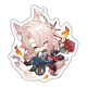 Anime peripheral keychain interlayer pendant Yunli March Qijiao jade Botiou peripheral YC-12799 pepperqiu keychain