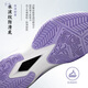 Glimpse of KUMPOO 2025 new badminton shoes D21 breathable, non-slip and wear-resistant KUMPOO professional sports shoes white/purple 38