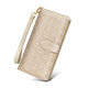 
Golden Fox (FOXER) cowhide women's wallet large capacity long card bag money ticket clip clutch coin wallet light luxury girlfriend birthday gift
