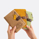 toutou2025 Women's Wallet Line Puppy Large Capacity Passport Package Travel Passport Pick