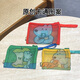 Passport-ID-Aufbewahrungstasche Reise Münze Brieftasche Cartoon Multifunktionales Make-up-Bag-Kartenbeutel Fahrt im Ausland Yalishan (s klein)