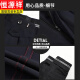 Hengyuanxiang pantalones casuales de seda de seda para hombres 2025 pantalones casuales de hombres delgados de verano pantalones de mediana edad de papá de detección de hielo ld6628# gris oscuro 31 [circunferencia de la cintura 2 pies 4]