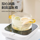 广意 折叠水杯便携式硅胶杯子户外随身旅行压缩漱口杯 豆绿 GY1478