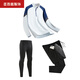 Uniformes de basket-ball de Yabailu pour enfants Uniforms de badminton à manches longues pour garçons et filles pour les combinaisons sportives de course d'automne et d'hiver pour les uniformes de football uniformes d'uniformes de classe 9793 Orchid rose Single Top L (hauteur recommandée 170-175 cm)
