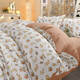 Yonghuan 2.35 wide pure cotton fabric bedding fabric A baby cotton twill cotton quilt cover bed sheet cotton cloth 659 picture front flower 1 meter price multi-photo cut
