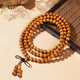 Benmingtang Sanqingshan Authentic Old Peach Wood Bracelet 108 Genuine Multi-circle Amulet Bracelet Buddha Beads Rosary Beads Toy