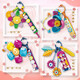 Kaizhi 81112 Adorno de niñas Bloques de construcción de pulsaciones de pulsera Juguetes Posaboritas Juguetes Girls Handmade Regals transfronterizo Kaizhi 6622 Tercer Universo [8 Box Set, Presione 8