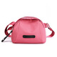 Kangaroo women's rusty bag new 2025 nylon canvas bag small shell bag fashionable and versatile casual one-shoulder crossbody bag black