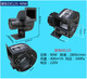 德东风机DE12590W多翼式离心风机换气冷却散热风机单三相30W/45W DE75-30W(单相)