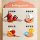 Xidic Mini Kitchen Children's House Cuisinage Toys Sware Sware Fruits and Légumes Coupez Le Cuissier d'auto-cuisinière cadeau d'anniversaire