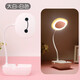 USB plug-in table lamp LED cartoon desktop ornament children's gift night light cute little desk lamp kindergarten gift cartoon cute pet + mobile phone holder + plug-in style random color