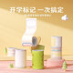 Jingchen B1/B21/B31/B3S Name Post Grundschule Cartoon wasserdichte und reißfeste Name Post-Farbpost Notiz Kinder nicht 12250*70-110 Camping-Team