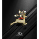 Quamer7do Christmas Pearl Elk Brosche für Frauen High-End Exquisite Pullover Bouquet Modeanzug Pin Accessoires Geschenk Golden Pearl Elk