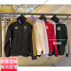 阿迪达斯 （adidas）外套男女三叶草复古条纹休闲足球立领夹克 JD9096 IY0055官方旗舰 深靛蓝1 IT3878 2XL