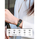 Armani Armani Women's Fashion Fashion Inslay Belt Fritillaria Quartz Small Green Watch Square Tendencia A149 AR11148