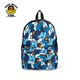 Baby Milo Store Frauen Herbst und Winter Cartoon Monkey Muster Rucksack 4274xxp Blue Bla