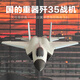 Tema Tongtong remote control fighter J-20 model aircraft model aircraft can fly fixed-wing aircraft toy children boy birthday gift 12 minutes - large J-35 four-way stunt 31 models