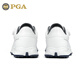 PGA golf shoes men's anti-slip spikes knob shoelaces autumn waterproof sports shoes men's shoes white 42