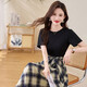 Ehangy International Light Luxury Women's High-end Dress Lummer New Style 2025 модный темперамент.