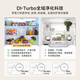 Xiaoji (MINIJ) 508 liters double frequency conversion air-cooled frost-free French multi-door retro refrigerator dry and wet storage three-speed variable temperature double-door low-noise ultra-thin embedded living room refrigerator 508L | automatic ice making model | cheese white