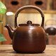 
Yipin Pot Chinese style Zhuni Pot Tea-making Health Ceramic Pot Household Large Capacity Outdoor Boiling Kettle Pure Hand-pulled Teapot Zhuni Song Cypress Firewood No. 10889 Kiln variant 1 1L or more