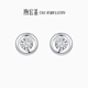 Chao Acer PT950 Platinum Diamond Earrings Girls Birthday Gift Pricing Platinum EEP42200043 One Pair