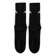 Adidas high socks men's socks women's socks sports fitness training basketball socks sweat-absorbent and breathable casual high-top socks JC9272 S[35-38 sizes]
