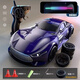 Zhouke 25 remote control car charging models four-wheel drive high-speed drift racing gift sports car model charging children's electric car Dark Night Black Bull four-wheel drive + full proportional throttle + 3-speed variable speed standard 1 body battery free set of tires + snow