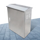 Outdoor rainproof 304 stainless steel network cabinet high-speed toll station control cabinet control box 304 weak current switching cabinet 304 material 1.0 thick plate 60x50x30cm