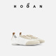 HOGAN【TC】女鞋H684系列运动休闲鞋平底鞋简约系带鞋 白色 35