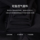 ROEYSHOUSE罗衣时尚青蓝色圆领连衣裙女2025夏季新款气质通勤系带A字裙12162 黑色 S