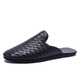 Nosskiss International Luxusmarke Sommer Neue Halbschuhe Herren echte Leder geflochten