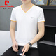 T-shirt à manches courtes de Pierre Cardin pour hommes à manches à manches courtes minces à manches minces minces de vêtements à manches à manches