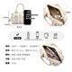 Vogelscheuche Bag Damenbeutel 2025 Neues leichte Luxus vielseitige einsschuldige Crossbody-Tasche Boston Bag Geburtstag Geschenk für Freundin