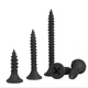 Tianli wall panel self-tapping screws cross countersunk head black carpentry flat head plus hard gypsum board dry wall nail wood screws wall panel self-tapping screws M3.5*35 (200 pieces)