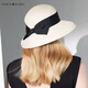 Maria Gucci (Marja Kurki) Sun Hat Hat à la femme Portable Portable Traité Sun Chat Fisherman Hat Milliner Ajustement Roman Holiday