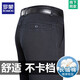 ROMON (ROMON) 2025 spring and summer new men's jeans high waist loose straight middle-aged and elderly casual pants thin trousers 3892 models black [summer] thin style 34 [waist circumference 2 feet 7]